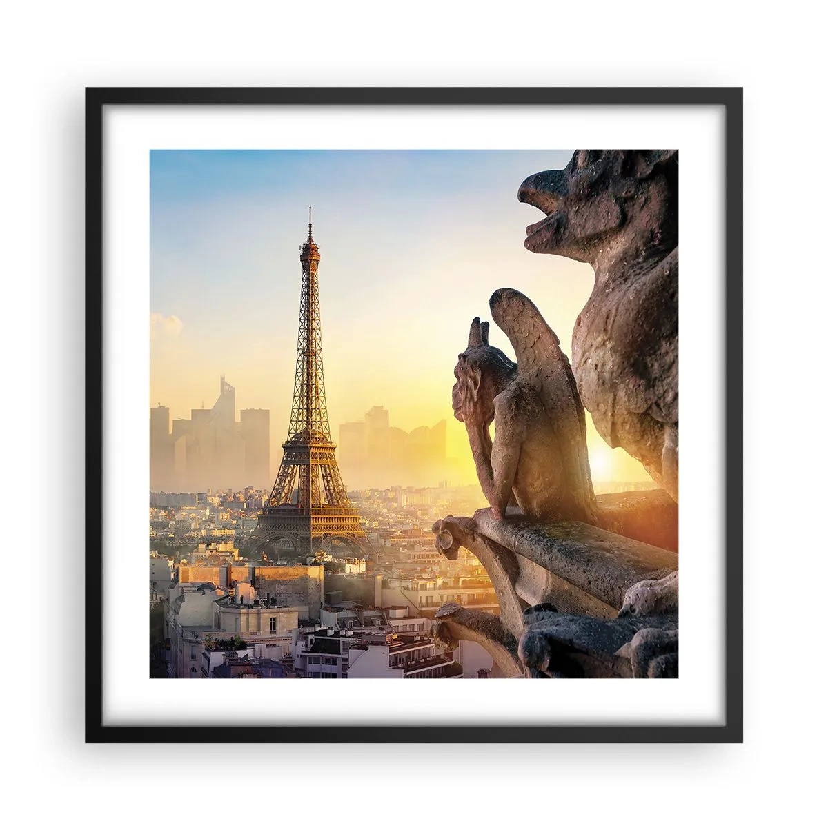 Poster in cornice nera - Tante cose sono cambiate... - 50x50 cm
