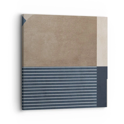 Quadro su tela - Stampe su Tela - Composizione di semplicità e rotondità - 30x30 cm