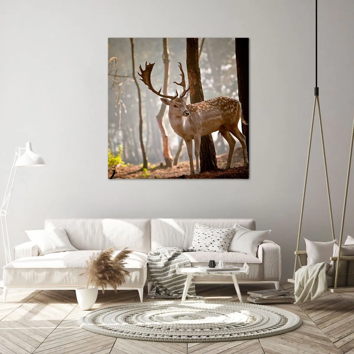 Quadro su tela - Stampe su Tela - La luce della giovinezza - 40x40 cm