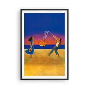 Poster in cornice nera - Più delle stelle del cielo - 61x91 cm