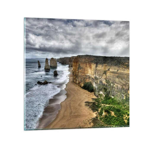 Quadro su vetro - Bellezza selvatica - 50x50 cm