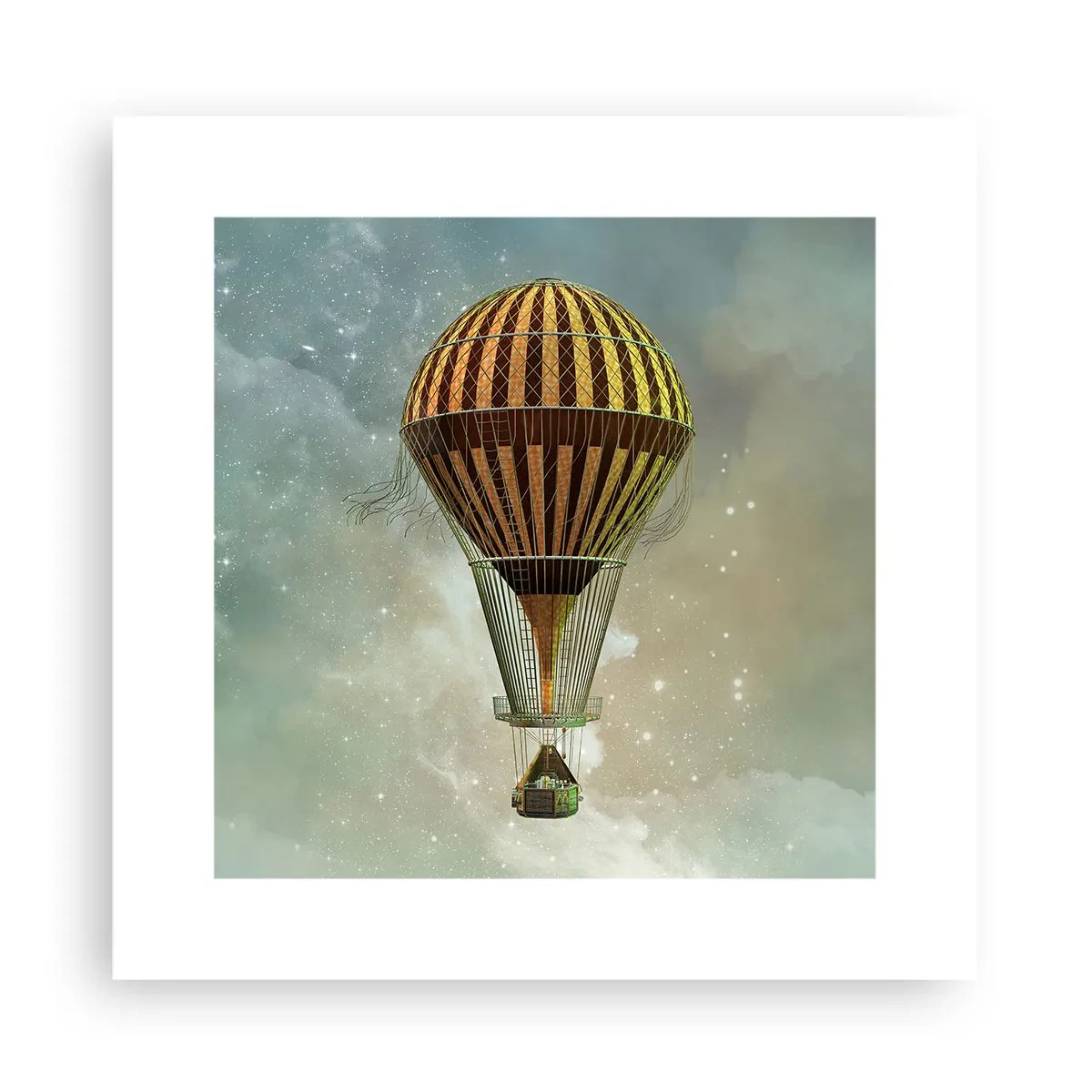 Poster - I voli dei pionieri - 30x30 cm