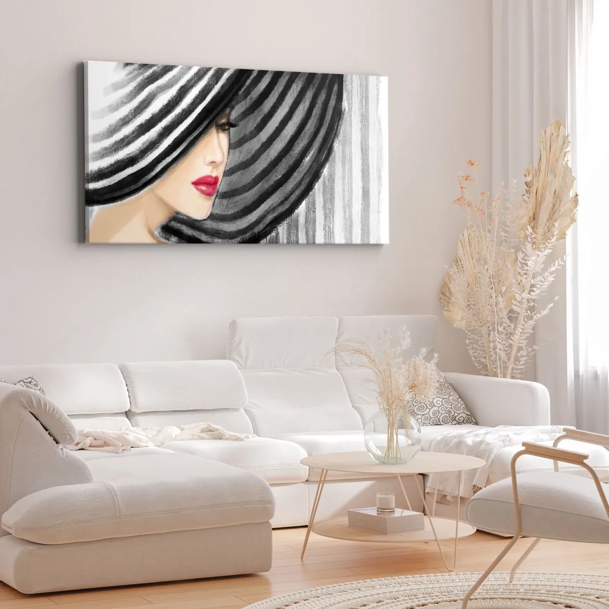 Quadro su tela - Stampe su Tela - Dove trovarti? - 90x30 cm