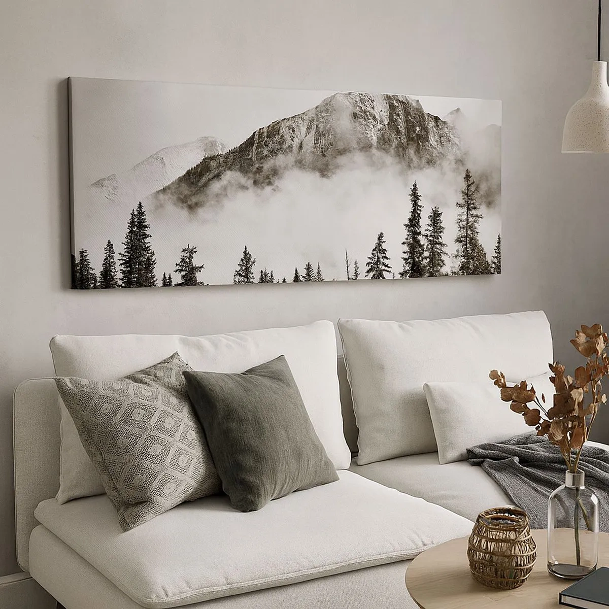 Quadro su tela - Stampe su Tela - Il sovrano di granito - 100x40 cm