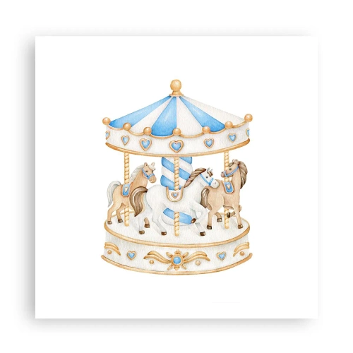 Poster - Dolce infanzia - 60x60 cm