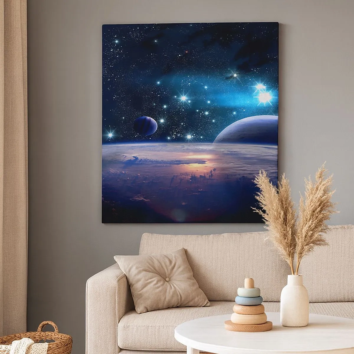 Quadro su tela - Stampe su Tela - Sempre da soli? - 30x30 cm