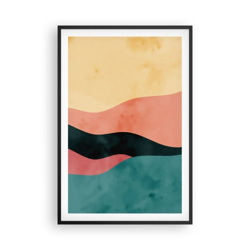 Poster in cornice nera - Difformità conforme - 61x91 cm