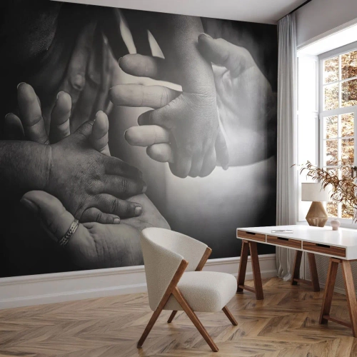 Fotomurali Autoadesivo Deluxe Sticker - Umanità - Mani, Persone, Amore - 350x256 cm
