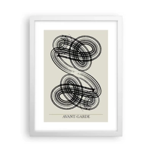 Poster in cornice bianca - In tutta spontaneità - 30x40 cm