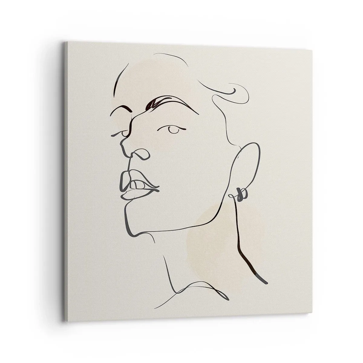 Quadro su tela - Stampe su Tela - Sguardo fiero - 60x60 cm