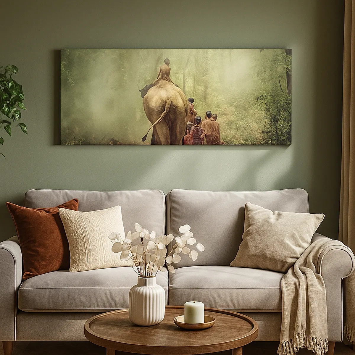 Quadro su tela - Stampe su Tela - Il nuovo Libro della Giungla - 30x30 cm