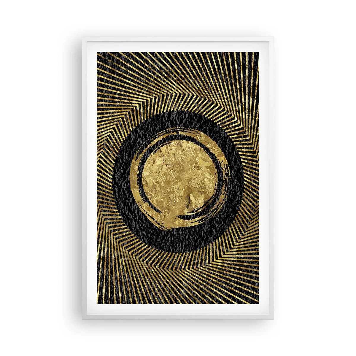 Poster in cornice bianca - Composizione glamour - 61x91 cm