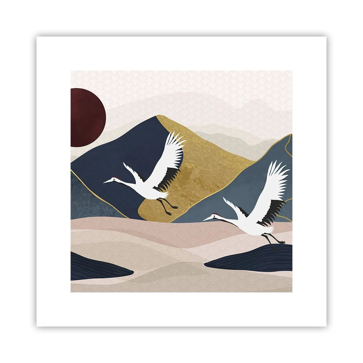 Poster - E la giornata è nuovamente VOLATA - 30x30 cm