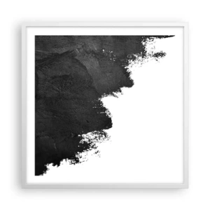Poster in cornice bianca - Gli elementi: la terra - 60x60 cm