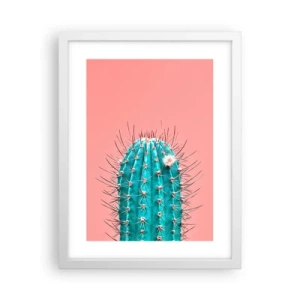 Poster in cornice bianca - Stai attento - 30x40 cm