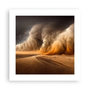 Poster - L'ira del deserto - 40x40 cm