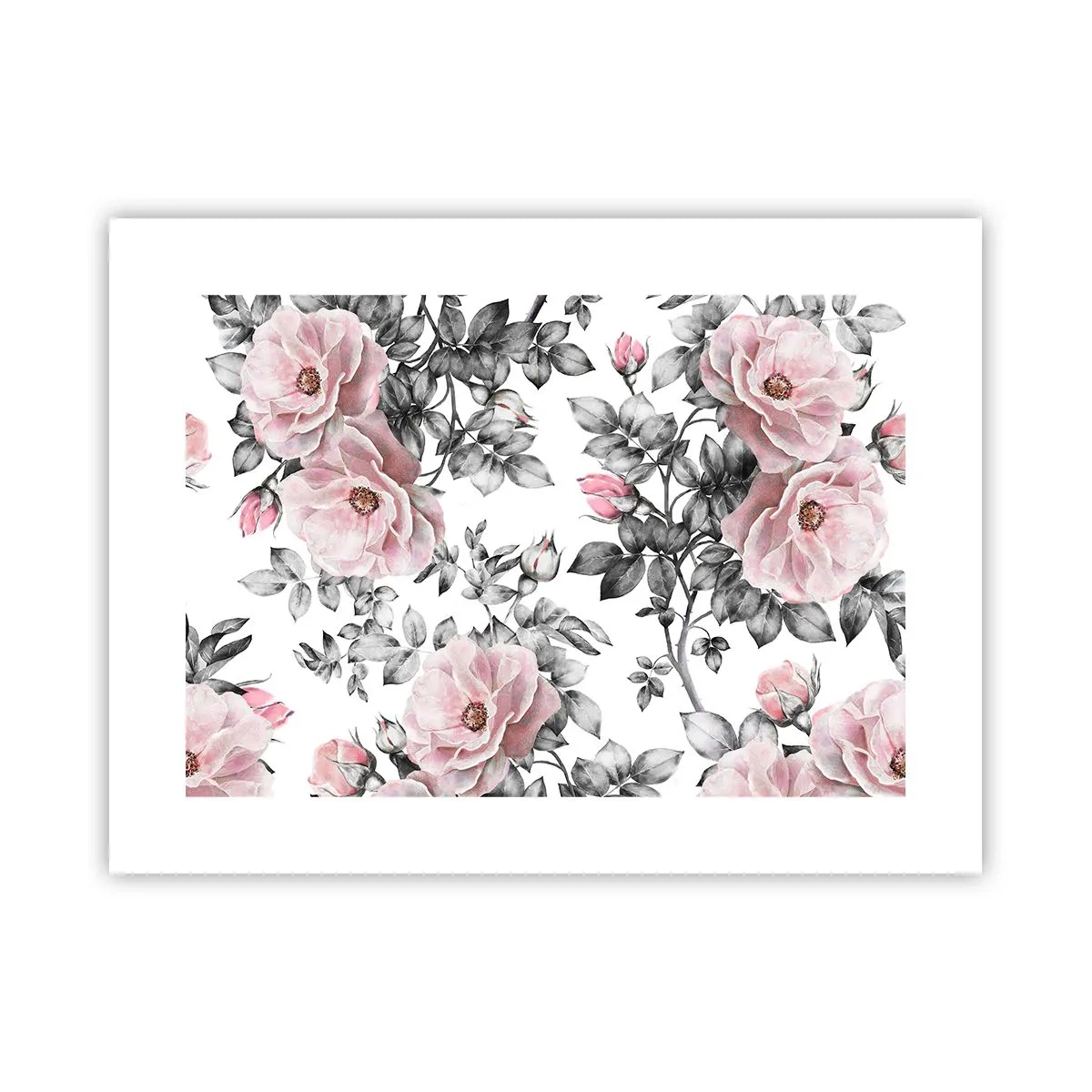 Poster - Perdersi tra le rose - 40x30 cm