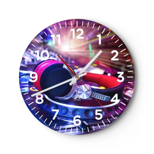 Orologio da parete - Orologio in Vetro - Sarà fantastico - 40x40 cm