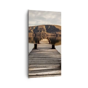 Quadro su tela - Stampe su Tela - Paesaggio nel silenzio - 65x120 cm