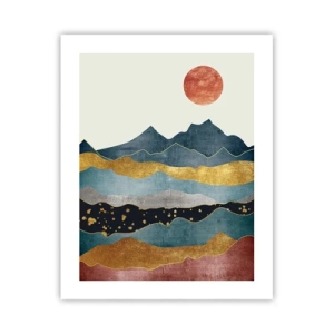 Poster - La sezione del mondo - 40x50 cm