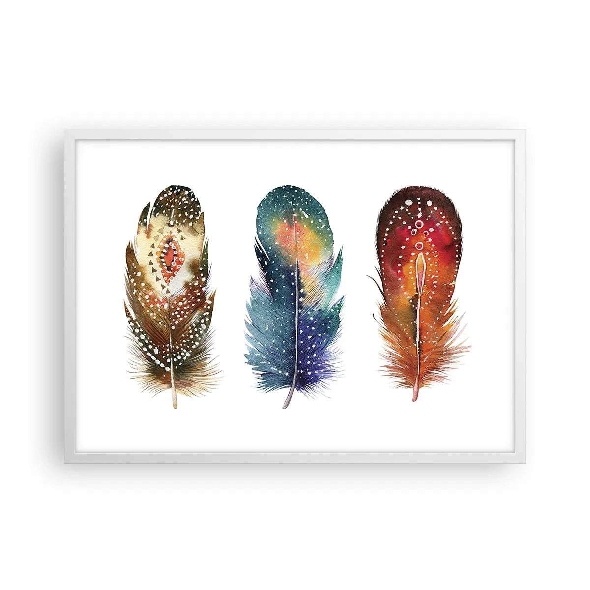 Poster in cornice bianca - Cerimonie, riti, misteri - 70x50 cm