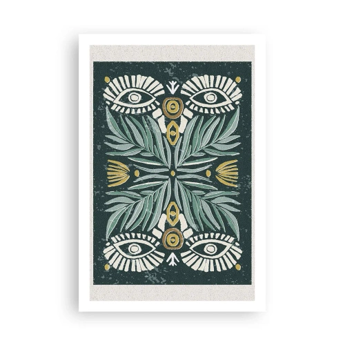 Poster - Geometrie di arte popolare - 61x91 cm