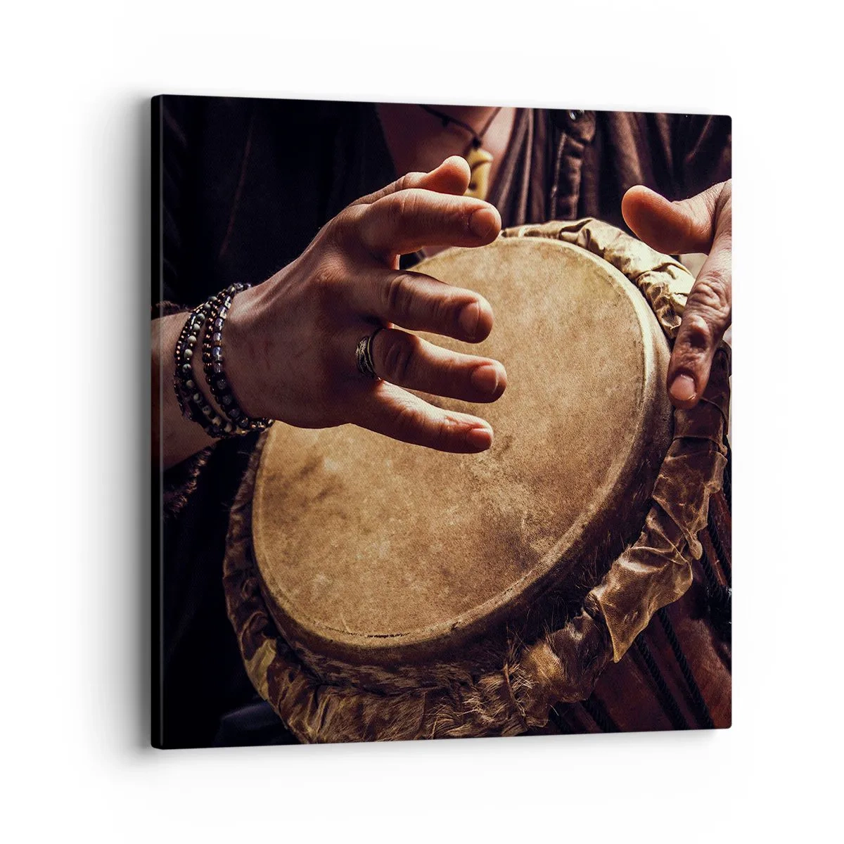 Quadro su tela - Stampe su Tela - Al ritmo del cuore - 40x40 cm