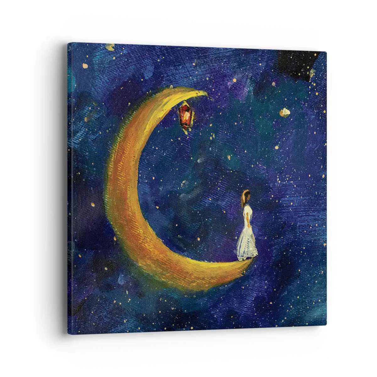 Quadro su tela - Stampe su Tela - Il richiamo del mondo - 40x40 cm