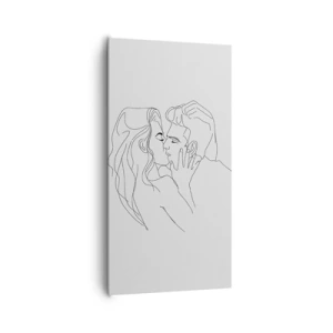 Quadro su tela - Stampe su Tela - La stessa linea - 65x120 cm