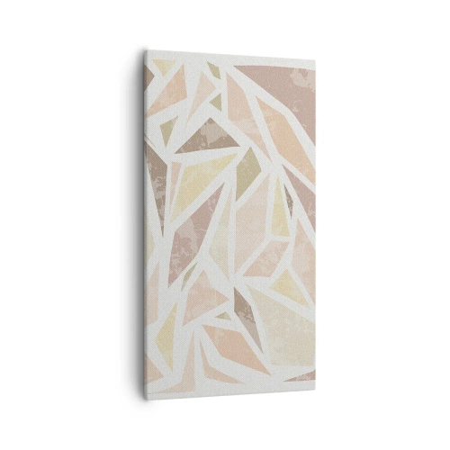 Quadro su tela - Stampe su Tela - Composizione da vetrata - 55x100 cm