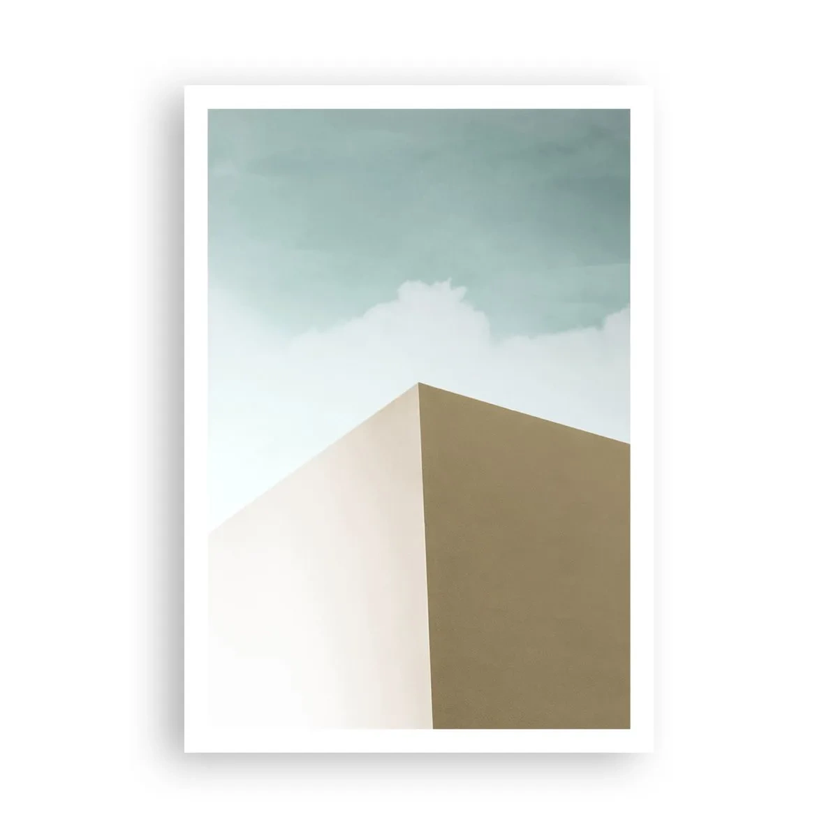 Poster - Geometria di un'estate assolata - 70x100 cm