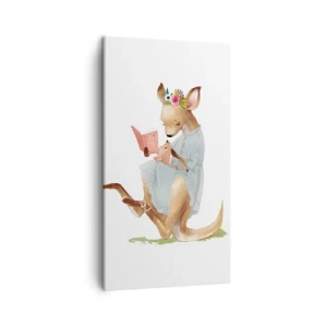 Quadro su tela - Stampe su Tela - Mamma, leggimi - 45x80 cm