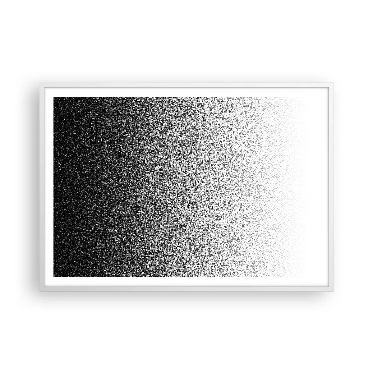 Poster in cornice bianca - Verso la luce - 100x70 cm