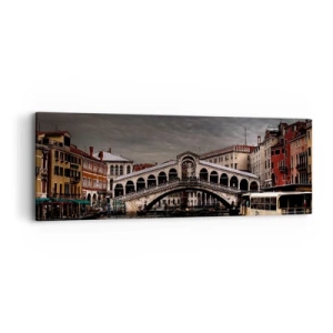 Quadro su tela - Stampe su Tela - Promessa di una sera a Venezia - 90x30 cm