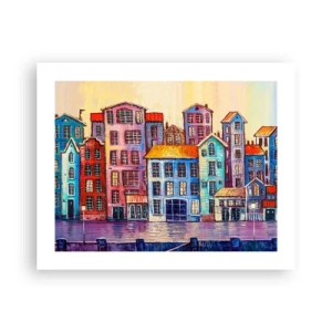 Poster - Una città da favola - 50x40 cm