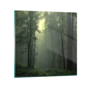 Quadro su vetro - Prima che si svegli - 50x50 cm