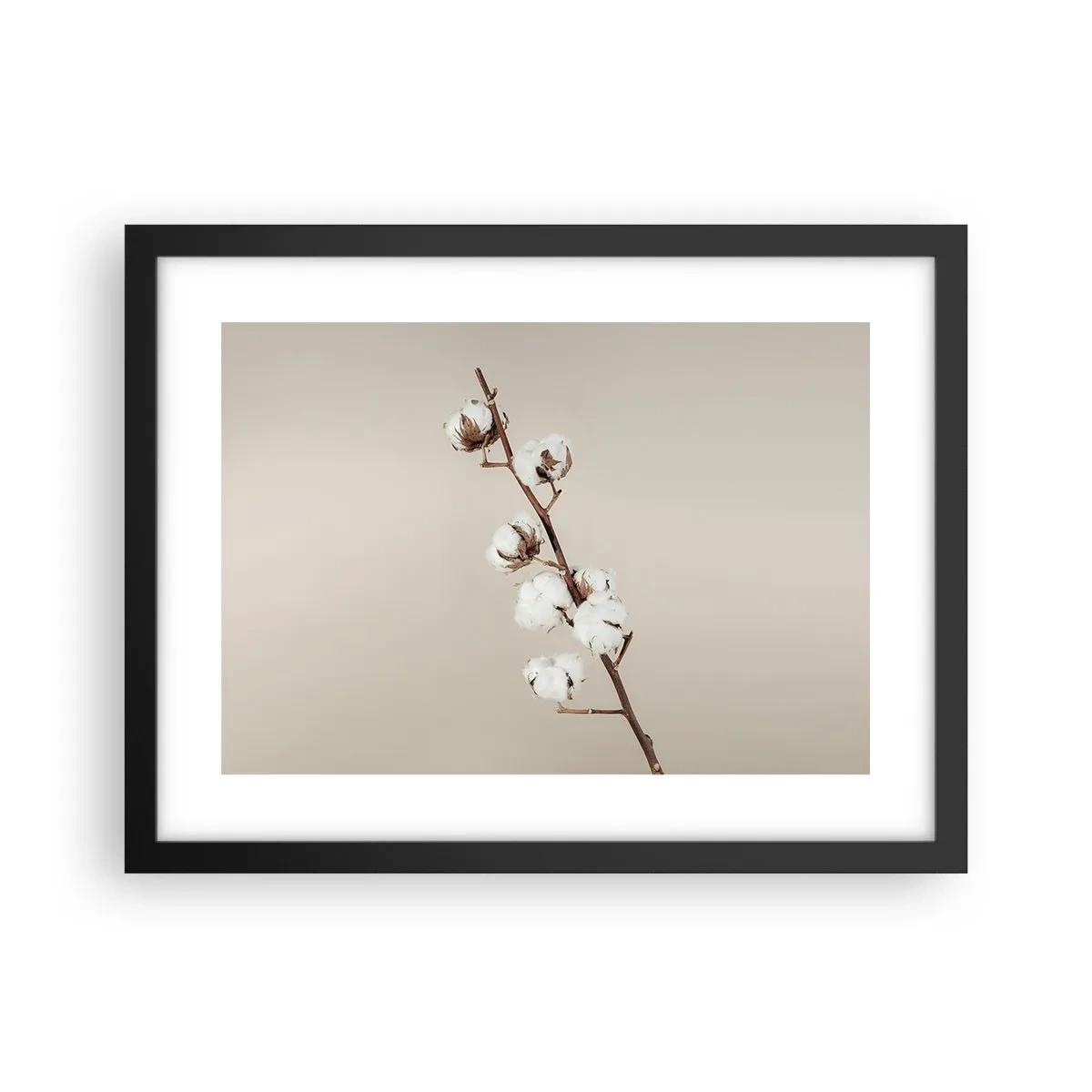 Poster in cornice nera - Alla fonte della morbidezza - 40x30 cm