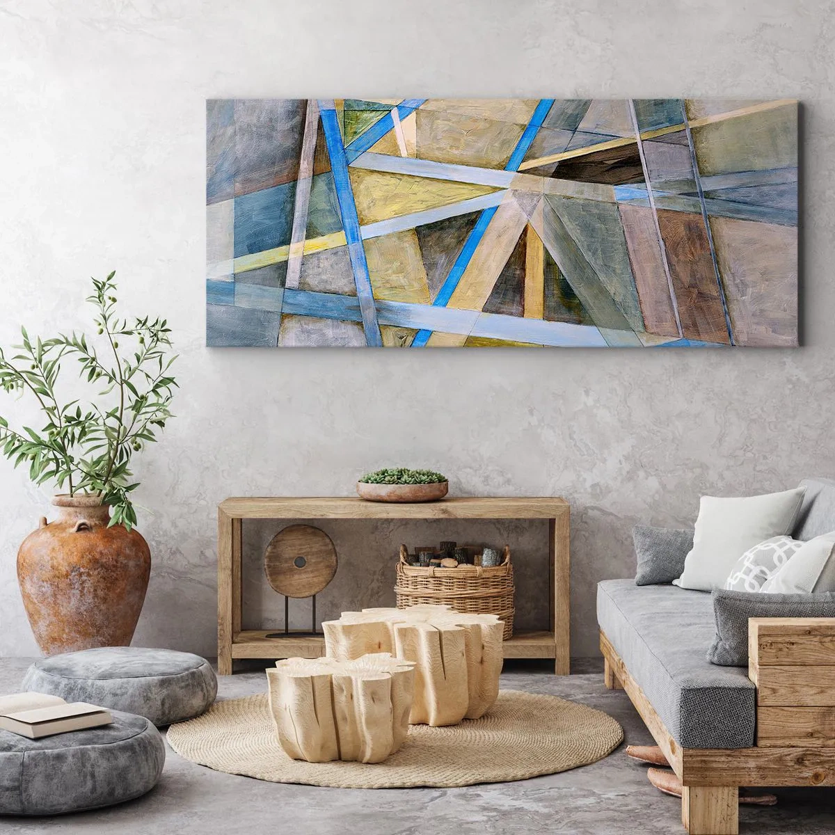 Quadro su tela - Stampe su Tela - Dritto o obliquo? - 100x40 cm