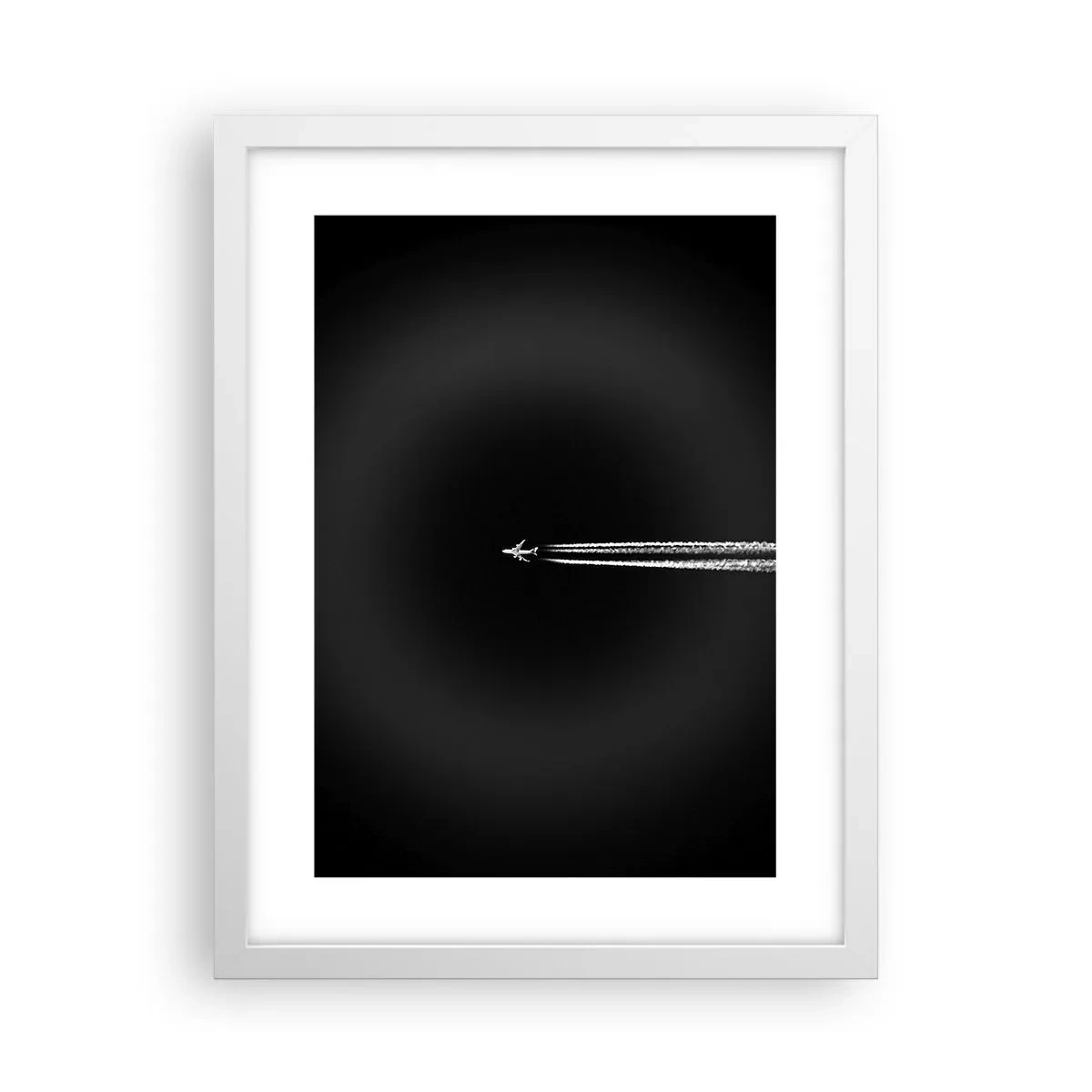 Poster in cornice bianca - In un'altra dimensione - 30x40 cm