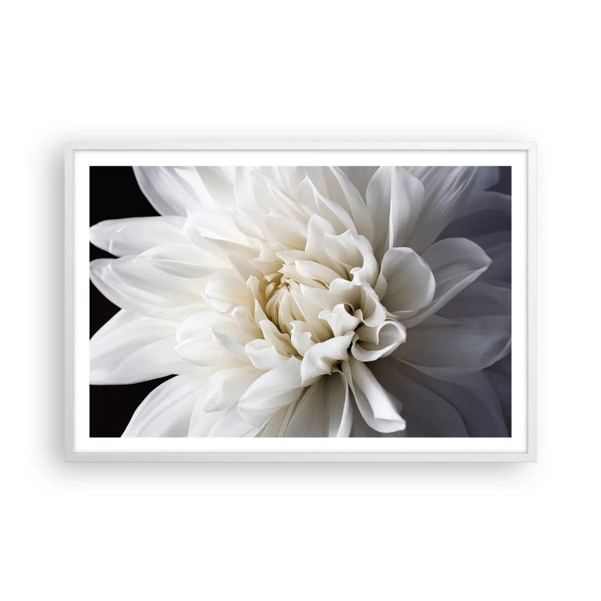 Poster in cornice bianca - Il mattino della sposa - 91x61 cm