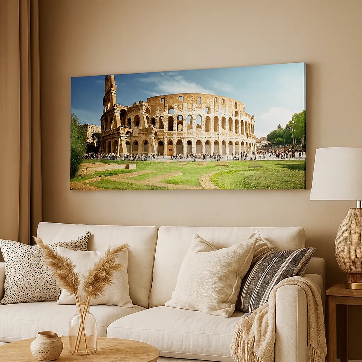 Quadro su tela - Stampe su Tela - Si sente ancora il rumore delle armi - 30x30 cm