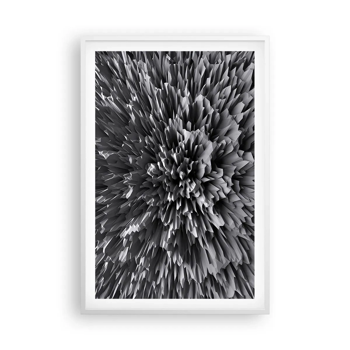 Poster in cornice bianca - Spigolosità massima - 61x91 cm