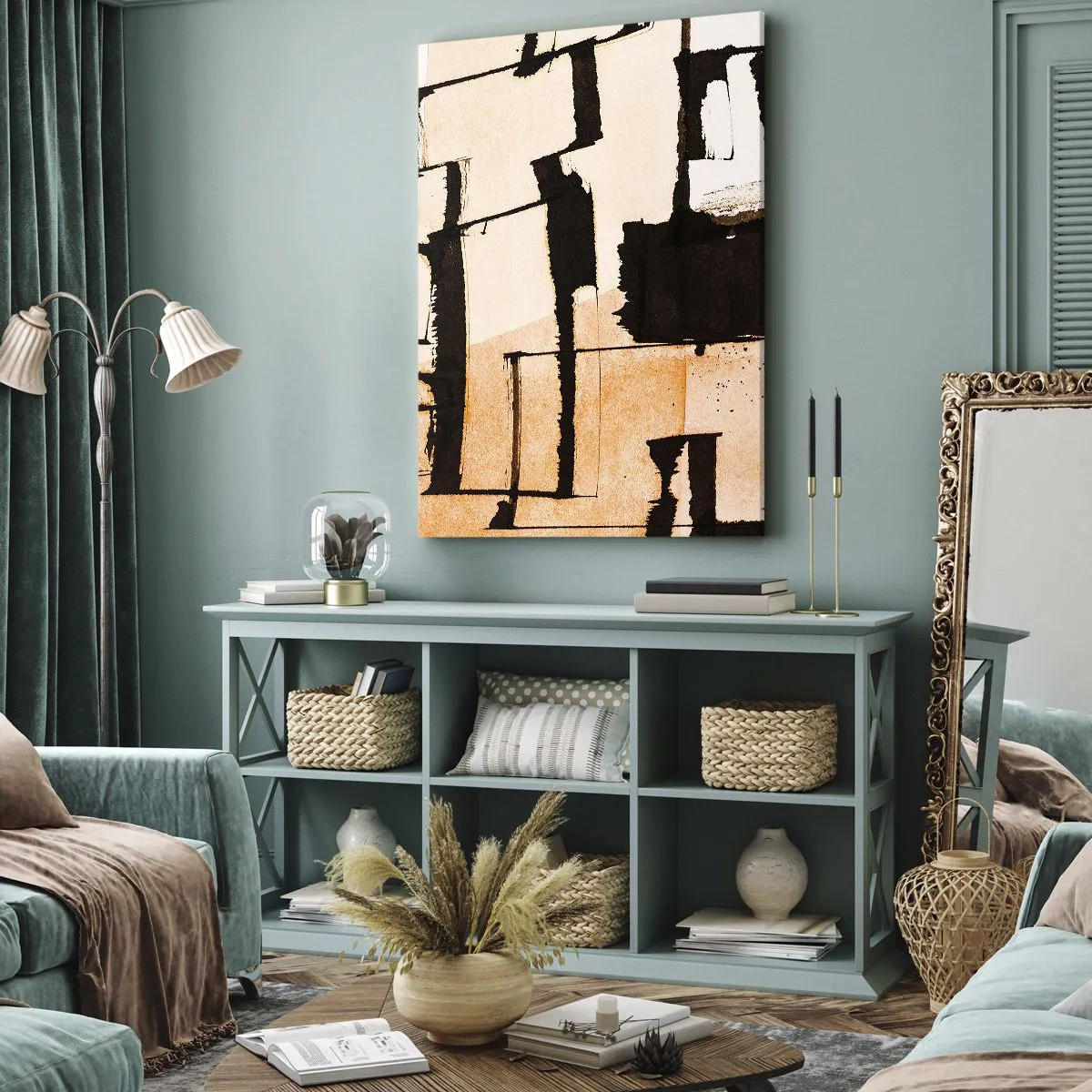 Quadro su tela - Stampe su Tela - Comunque in ordine - 55x100 cm