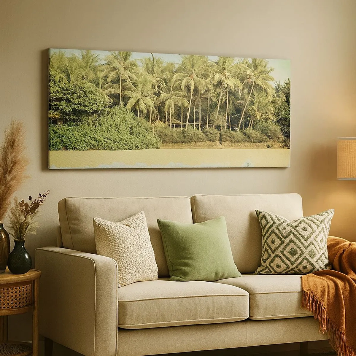 Quadro su tela - Stampe su Tela - Forse qui? - 100x40 cm