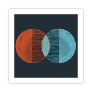 Poster - Fantasia astronomica - 50x50 cm