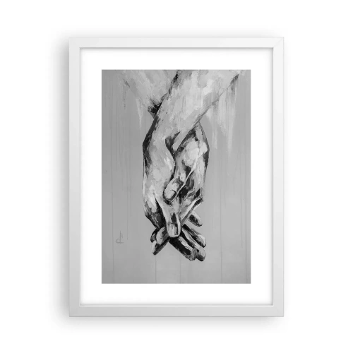 Poster in cornice bianca - Inizio... - 30x40 cm