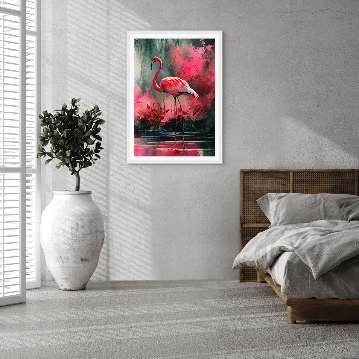 Poster in cornice bianca - Lezione di naturale eleganza - 30x40 cm