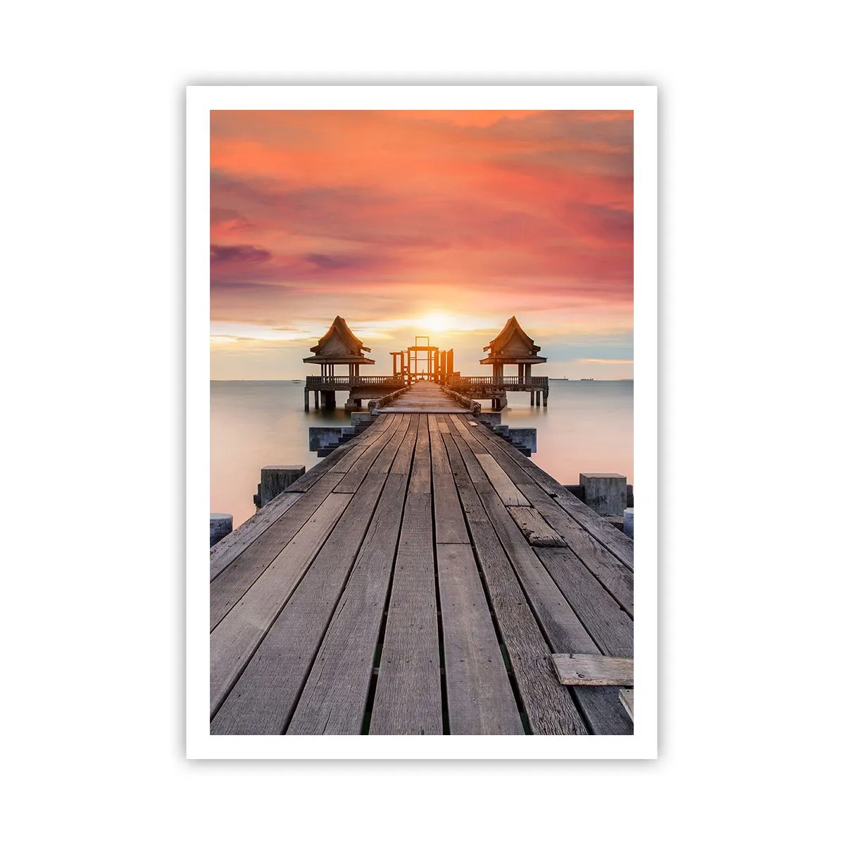 Poster - Tramonto d'oriente - 70x100 cm