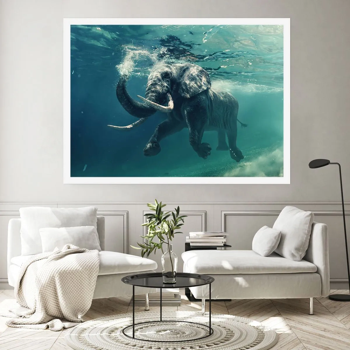 Poster - Tutti amano nuotare - 91x61 cm