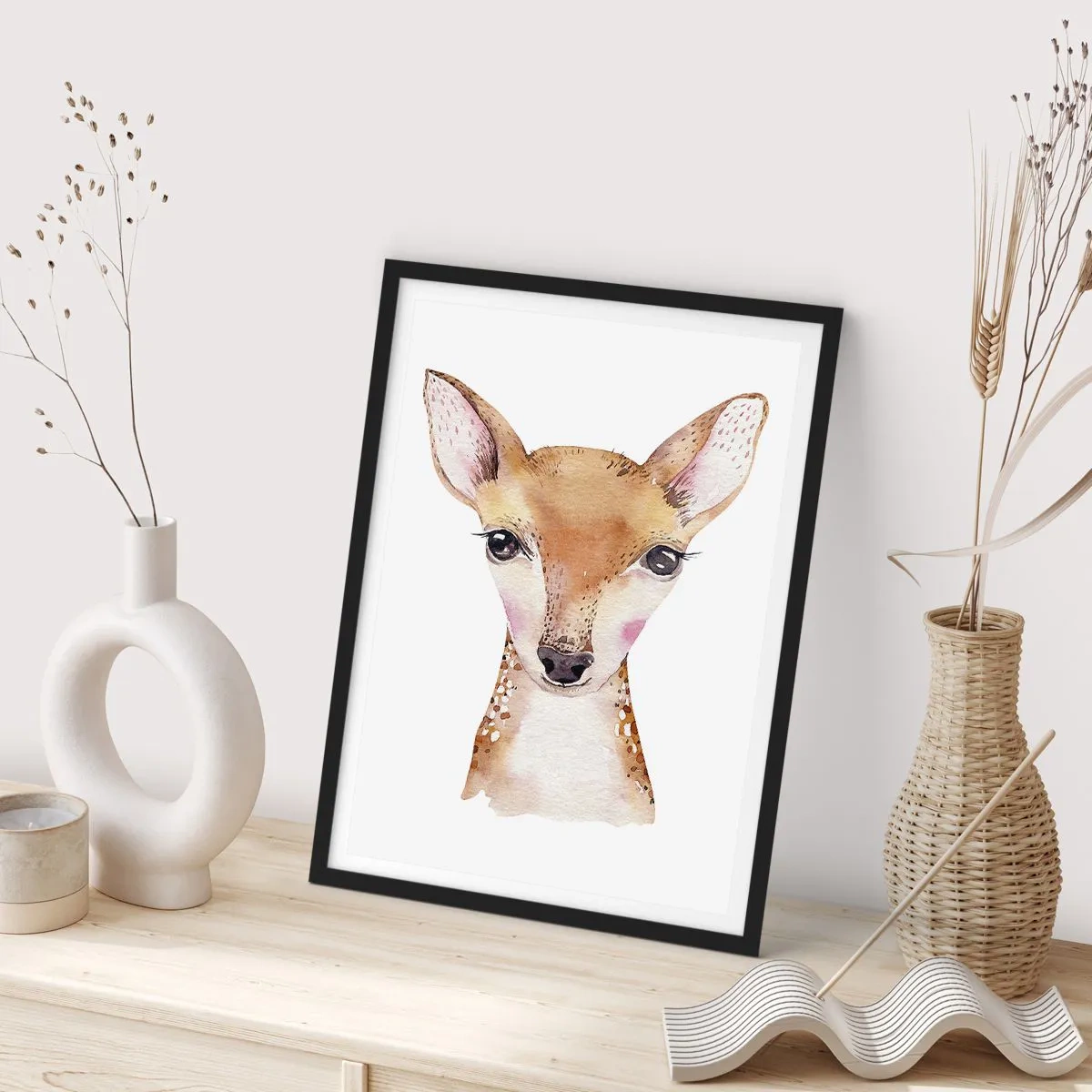 Poster in cornice nera - La natura dell'innocenza - 30x40 cm